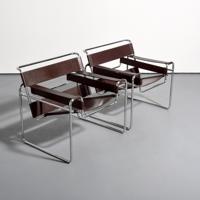 Pair of Marcel Breuer Wassily Lounge Chairs, Knoll - Sold for $1,408 on 12-03-2022 (Lot 1034).jpg